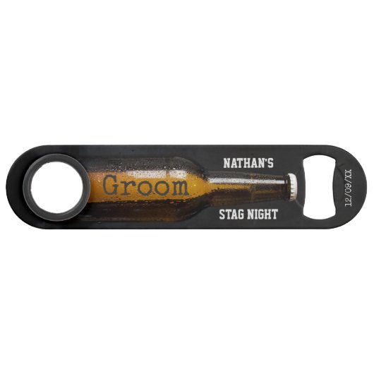 Flesje voor 'Stg Night Groom Keepomwille Beer' Speed Flessenopener (Voorkant (Horizontaal))