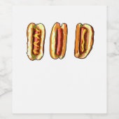 flesje wijn etiket (Enkel label)