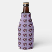 Fleskoeler Boeket Viooltjes Flesjeskoeler (Fles Voorkant)