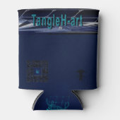 Fleskoeler TangleH-art merch Blikjeskoeler (Voorkant)