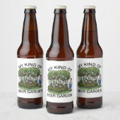 Fleslabel Bierentuin Bier Etiket (Flessen)