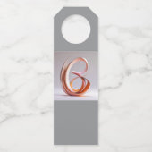 Fleslabel Flessenhanger (Achterkant)