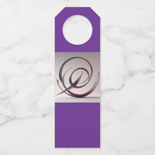 Fleslabel Flessenhanger (Achterkant)