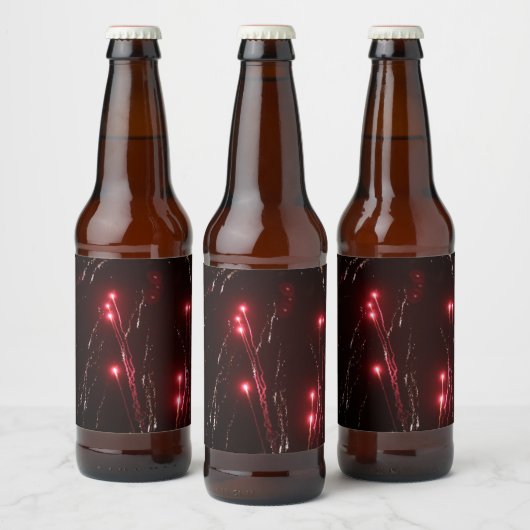 Fleslabels voor vuurwerk bier etiket (Flessen)