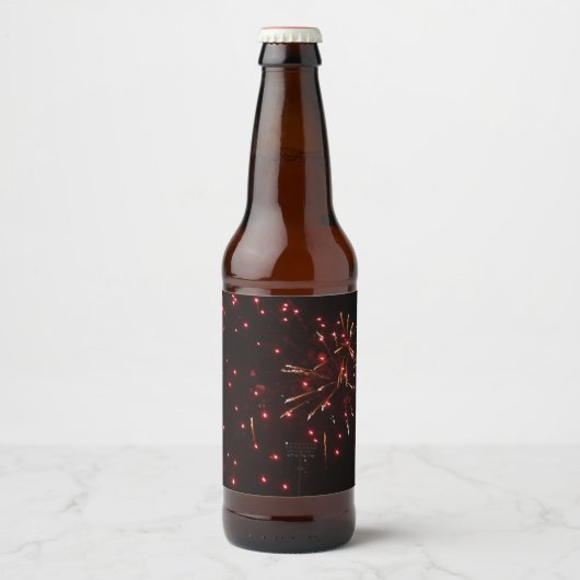 Fleslabels voor vuurwerk bier etiket (Voorkant)