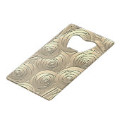 FLESOPENER ART&DESIGN STIJL CREDITKAART FLESSENOPENER (Achterkant Gekanteld)