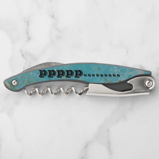 FLESOPENER ART STYLE DESIGN KURKENTREKKER (Achterkant)