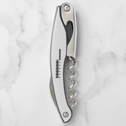 FLESOPENER ART STYLE DESIGN KURKENTREKKER (Achterkant)