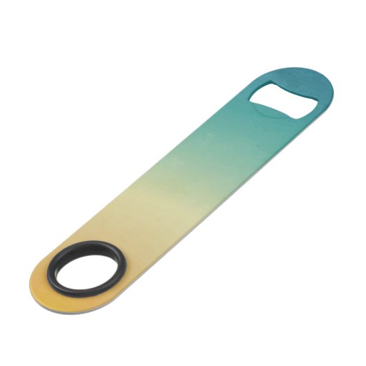 Flesopener Beach Sunset Palm Trees String Light Speed Flessenopener (Achterkant Gekanteld)