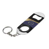 Flesopener en sleutelhanger mini flessenopener (Voorkant Gekanteld)