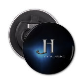 Flesopener - JH Music Logo Button Flesopener (Voorkant)