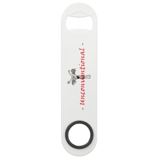 Flesopener: "Larry Half-Body" Speed Flessenopener (Voorkant)