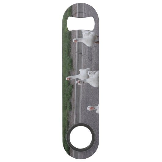 flesopener met eendensnelheid speed flessenopener (Achterkant)