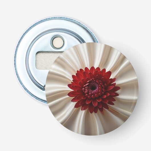 Flesopener met Japans kleurenontwerp Button Flesopener (Voorkant)
