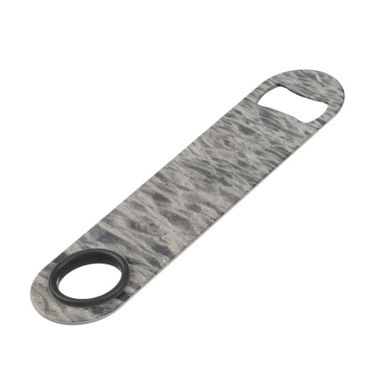 Flesopener met strandzand speed flessenopener (Voorkant Gekanteld)