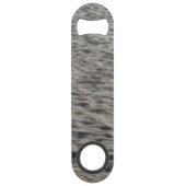 Flesopener met strandzand speed flessenopener (Voorkant)