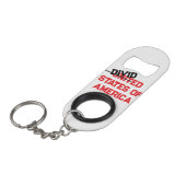 flesopener mini flessenopener (Voorkant Gekanteld)