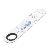 Flesopener Seahorse Ocean Beach Watervakantie Speed Flessenopener (Voorkant Gekanteld)