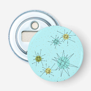 Flesopener Starbursts van het Ei van Robin de Button Flesopener