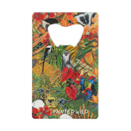 Flesopener van Wild Creation Creditkaart Flessenopener