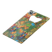 Flesopener van Wild Creation Creditkaart Flessenopener (Achterkant Gekanteld)