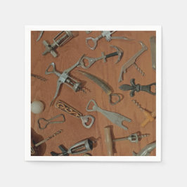 Flesopeners Standaard cocktailservet Servet