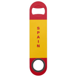 Flesoplinie voor de Spaanse vlag Speed Flessenopener