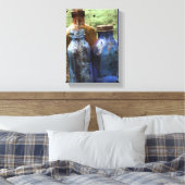 flessen canvas afdruk (Insitu (Slaapkamer))