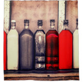 Flessen Douchegordijn (Voorkant)