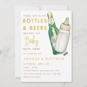 Flessen en bieren Coed Casual Baby shower Kaart (Voorkant)