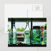 Flessen en bliksempotten briefkaart (Voorkant / Achterkant)