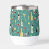 Flessen en glazen patroon (Voorkant)