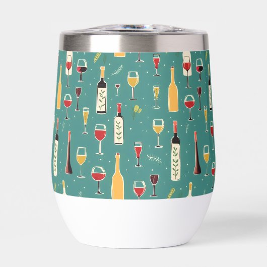 Flessen en glazen patroon (Voorkant)