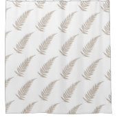 Flessen met botanisch fern lef - Vermengen en matc Douchegordijn (Voorkant)