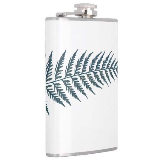 Flessen met botanisch fern lef - Vermengen en matc Heupfles (Rechts)