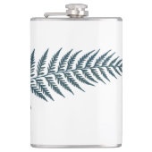 Flessen met botanisch fern lef - Vermengen en matc Heupfles (Voorkant)