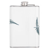 Flessen met botanisch fern lef - Vermengen en matc Heupfles (Achterkant)