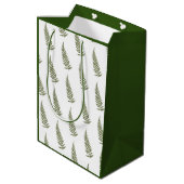 Flessen met botanisch fern lef - Vermengen en matc Medium Cadeauzakje (Achterkant Gekanteld)