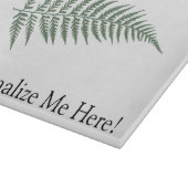 Flessen met botanisch fern lef - Vermengen en matc Snijplank (Hoek)