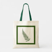 Flessen met botanisch fern lef - Vermengen en matc Tote Bag (Achterkant)