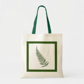 Flessen met botanisch fern lef - Vermengen en matc Tote Bag (Voorkant)