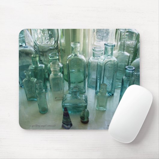 Flessen Mousepad Muismat (Met muis)