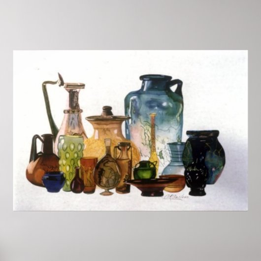 Flessen Poster (Voorkant)