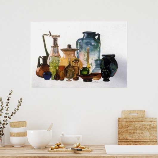 Flessen Poster (Keuken)