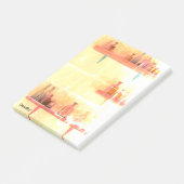  flessen "Shabby Chic" Plaats notities Post-it® Notes (Schuin)