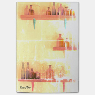 flessen "Shabby Chic" Plaats notities Post-it® Notes