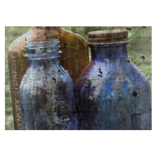  flessen snijplank (Voorkant)