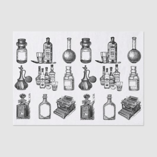 flessen tissuepapier (Voorkant)