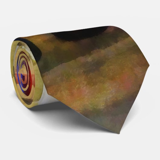 Flessen van chemicaliën Groen en bruin Stropdas (Opgerold)