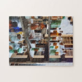 Flessen van chemicaliën legpuzzel (Horizontaal)